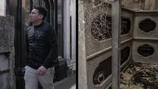 Encontré tumbas abandonadas y abiertas en este impresionante cementerio