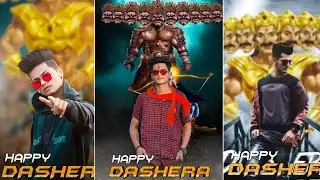Dussehra Photo Editing || Navratri Special Photo Editing || Dussehra festival Photo Editing