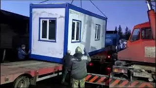Отгрузка модульного завода