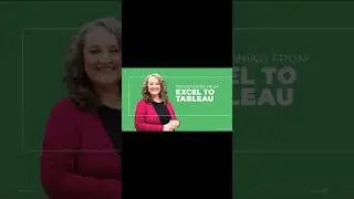 TRANSITIONING FROM EXCEL TO TABLEAU learn from learning app