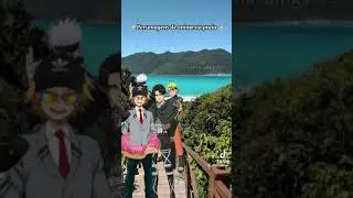 💫Personagens de anime na praia 💫