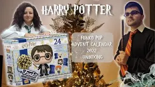 HARRY POTTER FUNKO POP ADVENT CALENDAR 2022 FULL UNBOXING