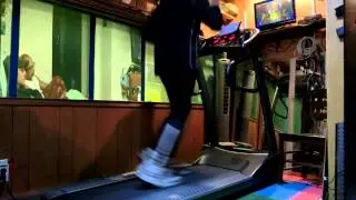 2014-10-08 Tread mill  rehab run session 9.