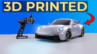 How i Fully 3D Printed Porsche 911 (992) GT3 RC CAR