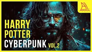 Experience a Cyberpunk Harry Potter Adventure with MidJourney AI! - part2
