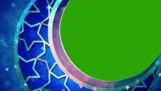 Free Ramzan Green Screen Frame Motion Background | Free Festival Backgrounds | Green Screen Videos