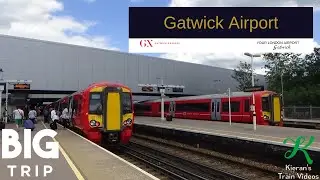 Trains at Gatwick Airport, BML - 22/6/19