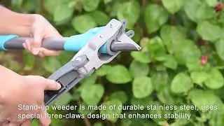 Long Handled Garden Weeder Installation and Use