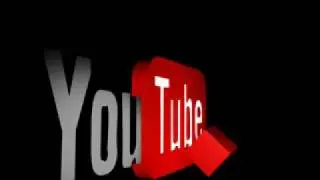 Youtube logo 3D