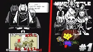Lo siento Toriel... es matar o morir... | Undertale | Ruta Genocida | #1