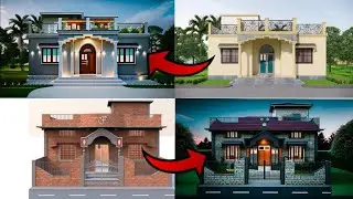 house design, house elevation, colour combination #homedesign #homedecor #houseplan #houseplanning