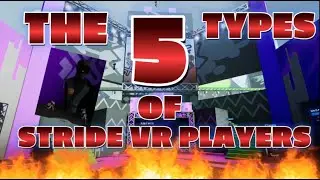 5 different types of Stride VR Multiplayer Players