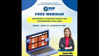 TSVAB Free Webinar: Beginner’s Content Creation Framework + AMA