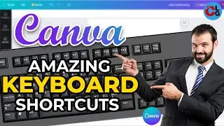 Canva Keyboard Shortcuts Keys - Work Faster with Canva 💪🙂