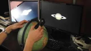 Азимутальная и экваториальная монтировки - демонстрация на глобусе
