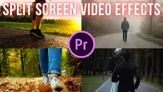 How to Create Split Screen Video Effects in Adobe Premiere Pro | Premiere Pro Tutorials