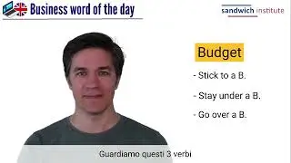 Come usare al meglio la parola budget in inglese