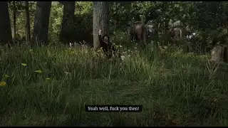 Dutch will give you funny reaction when you're ignore him during this one encounter