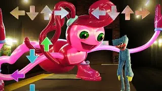 Mommy Long Legs vs Huggy Wuggy (Playtime) [Poppy Playtime x FNF]