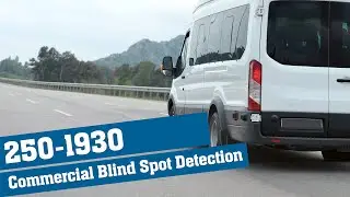Commercial Fleet Blind Spot Detection and Rear Cross-Traffic Alert System