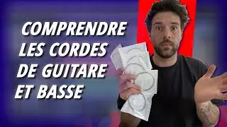 Comprendre les types de cordes pour guitare et basse en un tout petit plus de 5 min !