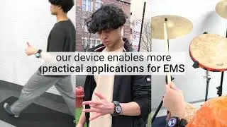 Can a Smartwatch Move Your Fingers? Compact&Practical Electrical Muscle Stimulation in a Smartwatch