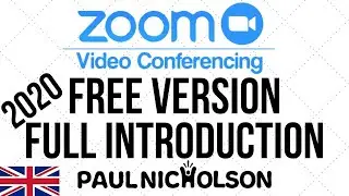 Zoom.us Introduction Beginner Tutorial Free Conference Video Calling