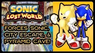 Sonic Lost World (PC) - Forces Sonic, City Escape, & Pyramid Cave! (4K/60fps) 