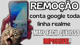 How to remove a Google account from any Realme phone.