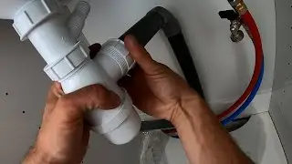 🔧 How To Install Assembly Water Trap siphon - Montage syphon évier IKEA METHOD