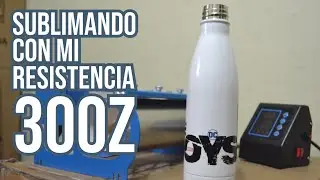 Sublimando Botellas en mi Maquina Termos
