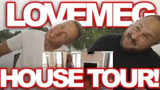Snark Week | LoveMeg House Tour With Mark A Custom Home Builder | Fire Alarm Makes Mark Mad
