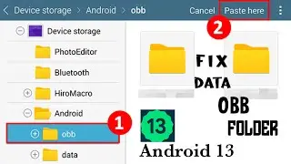HOW TO FIX Access is denied in ZArchiver | How to Open/Access Android data & obb in Android 12/13