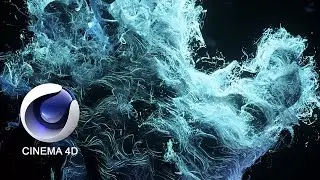 Create a Particle Hand using xpFlowField and xpSpawn (Cinema 4D)