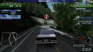 Initial D: Arcade Stage Zero PC - Akina Time Attack (Downhill)
