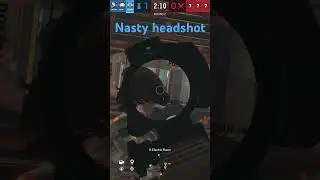 #rainbowsixsiege #headshot Kali didn’t stand a chance. Don’t peak the goat.