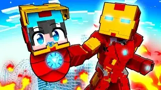 Adoptado por IRON MAN en Minecraft!