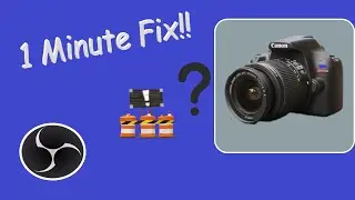 EASY Fix for Canon EOS Utility WebCam - For Streaming