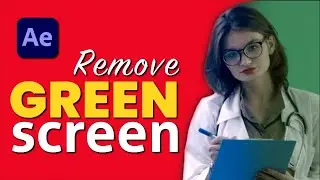 How to Remove Green Screen in AFTER EFFECTS 2023