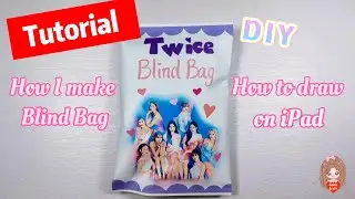How to make blind bag | Twice #tutorial #kpop #ideas #papercraft  #squishy #diy #unboxing #paper