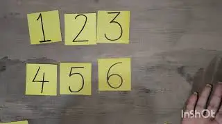 Playing with number cards