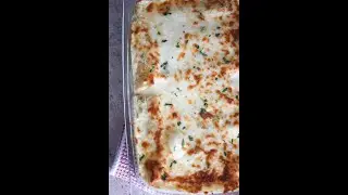 Creamy White Chicken Enchiladas