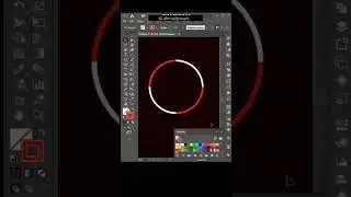 how to make spiral dots.#illustrator #tutorial