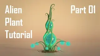 Create a Procedural Alien Plant in Cinema 4D | Part 01