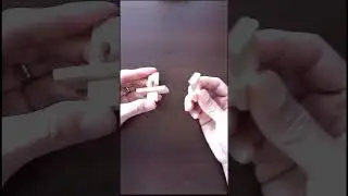 Simple 3D-cross Puzzle  #shorts #wooden #puzzle