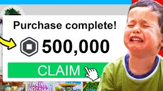 kid steals mom's credit card to buy robux.. (roblox)