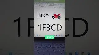 MS Word Bike Symbol Code
