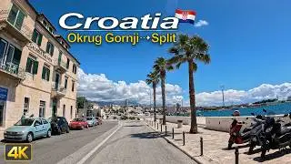 Okrug Gornji to Split, Croatia | Coastal Drive to the Historic Heart of Dalmatia, the City of Split
