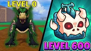 I Maxing Out The T Rex Fruit In Blox Fruits (Overpowered)