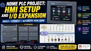 👉 Home PLC Project: HMI Setup and I/O Expansion 🔥